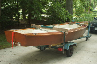 Mahogany boat free