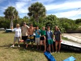 Sea Scouts with new coach Lisa Fath